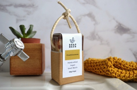 Soap Daze Frankincense Soap on a Rope